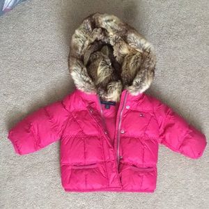 Very gently used Tommy Hilfiger baby jacket !